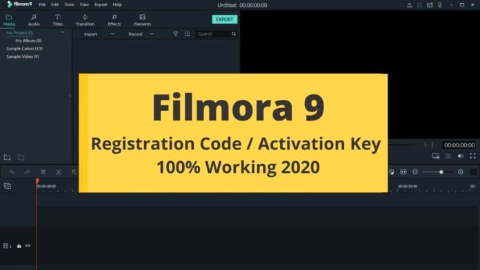 filmora 9 free registration code 2020